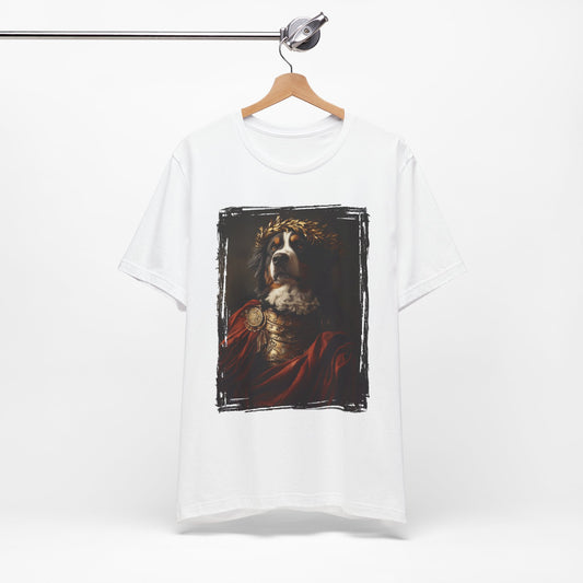 Bernese Mountain Dog Roman Emperor Graphic Tee