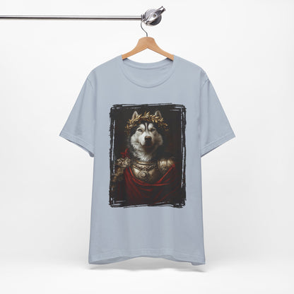 Siberian Husky Roman Emperor Graphic Tee
