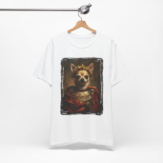Chihuahua Roman Emperor Graphic Tee