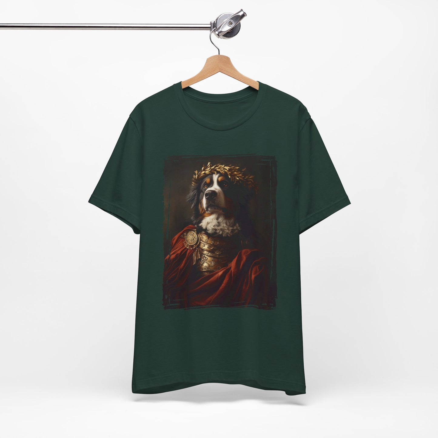 Bernese Mountain Dog Roman Emperor Graphic Tee