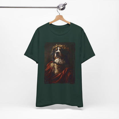Bernese Mountain Dog Roman Emperor Graphic Tee