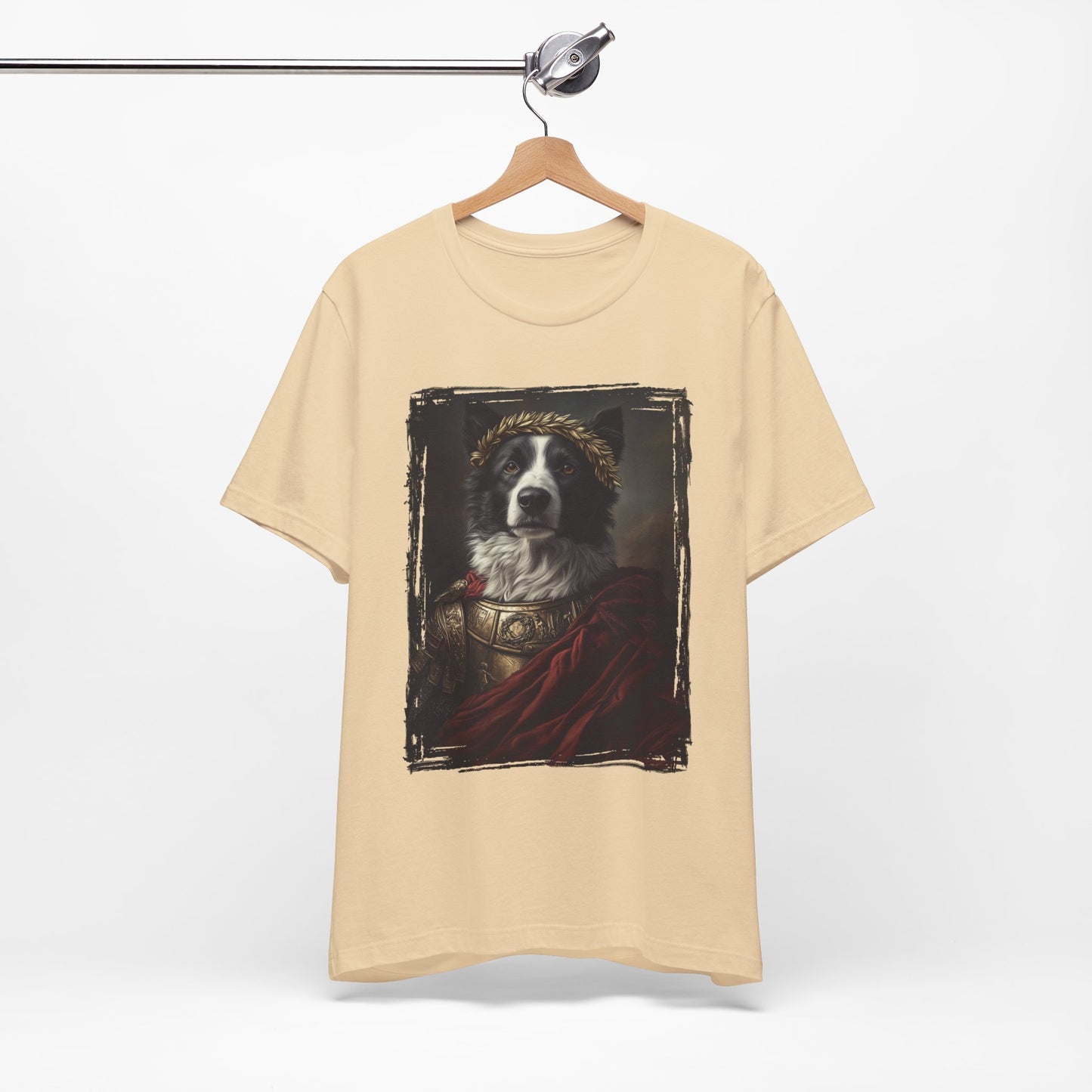 Border Collie Roman Emperor Graphic Tee