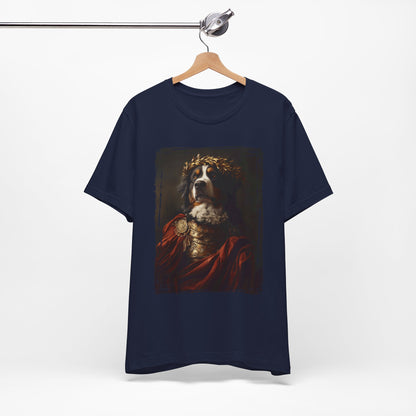 Bernese Mountain Dog Roman Emperor Graphic Tee