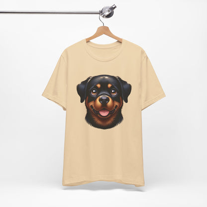 Rottweiler Cartoon Graphic Tee