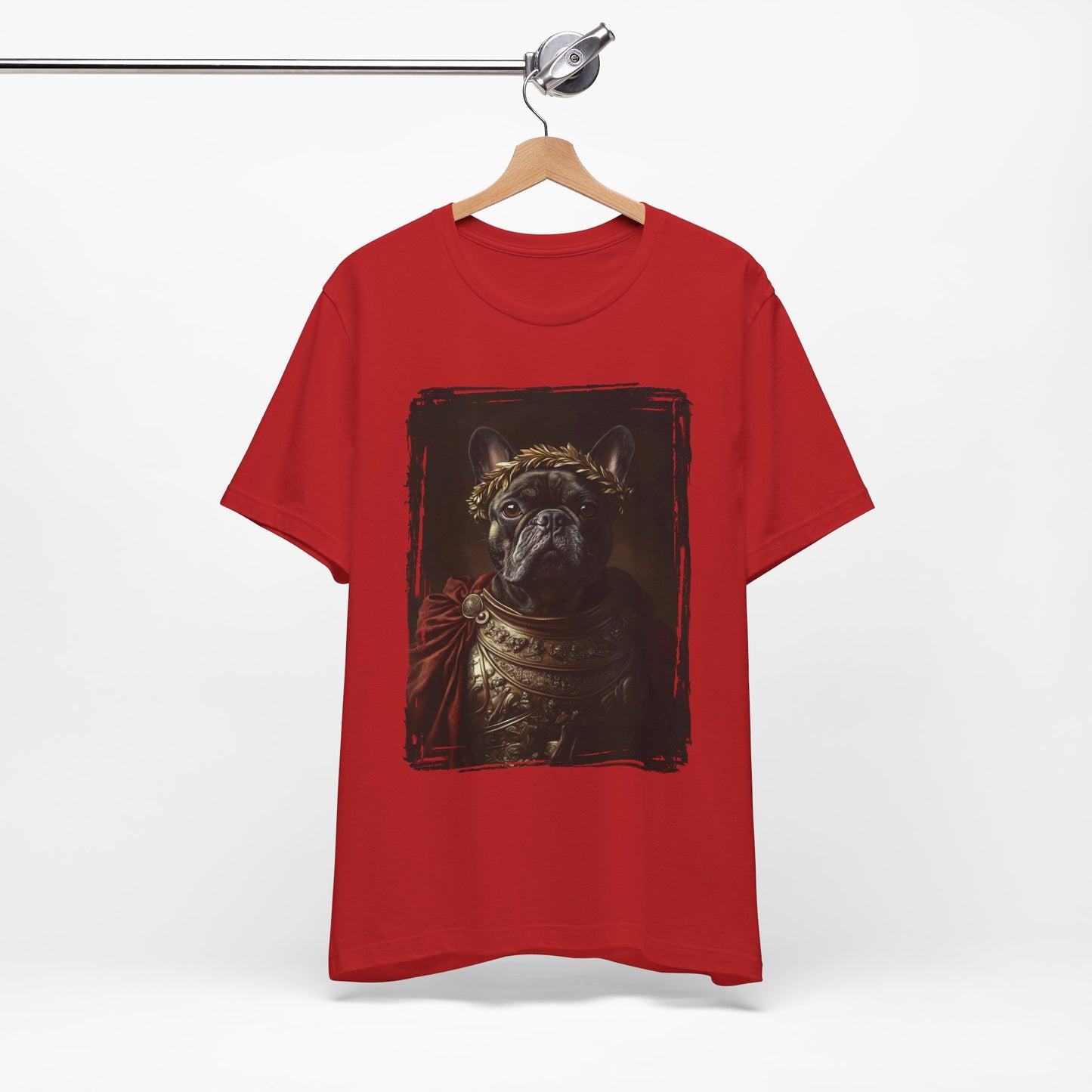 French Bulldog Roman Emperor Graphic Tee