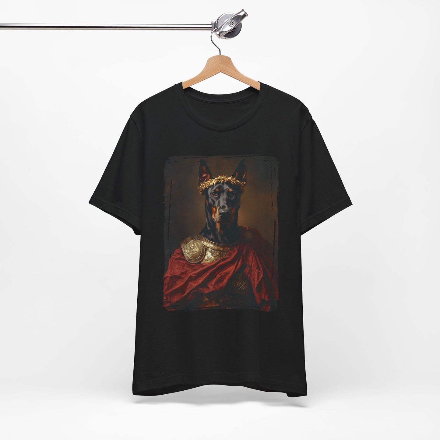 Doberman Pinscher Roman Emperor Graphic Tee