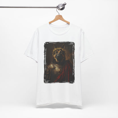 German Shepherd Roman Emperor Graphic Tee