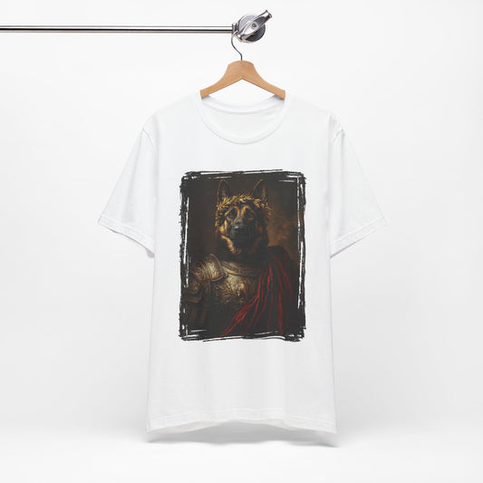 German Shepherd Roman Emperor Graphic Tee