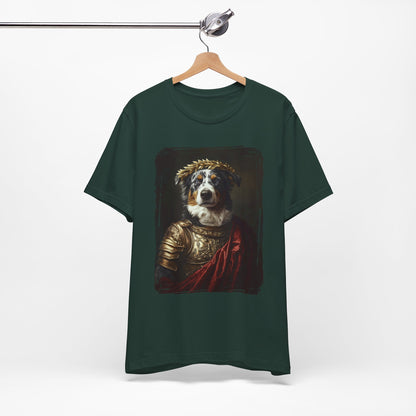 Australian Shepherd Roman Emperor Graphic Tee