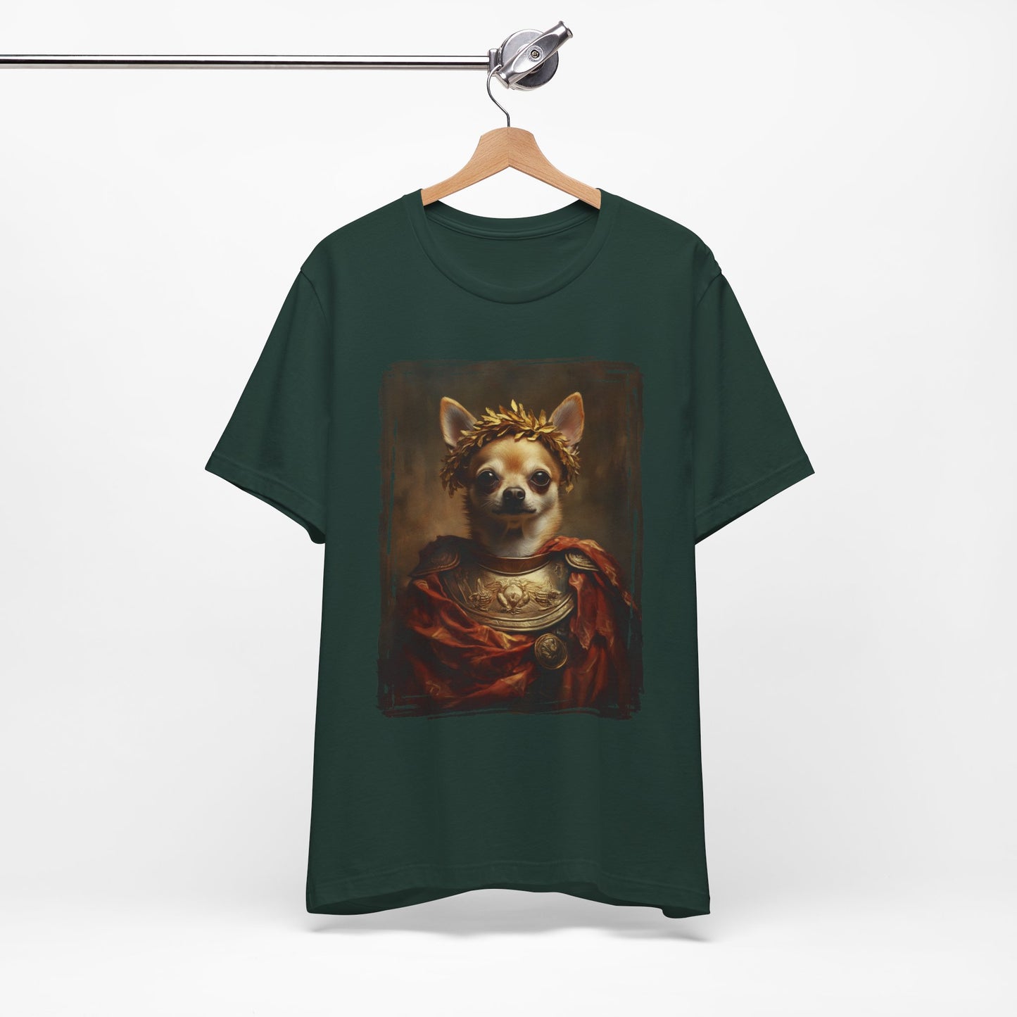 Chihuahua Roman Emperor Graphic Tee