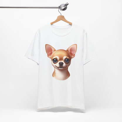 Chihuahua Fawn Smooth Coat Cartoon Graphic Tee