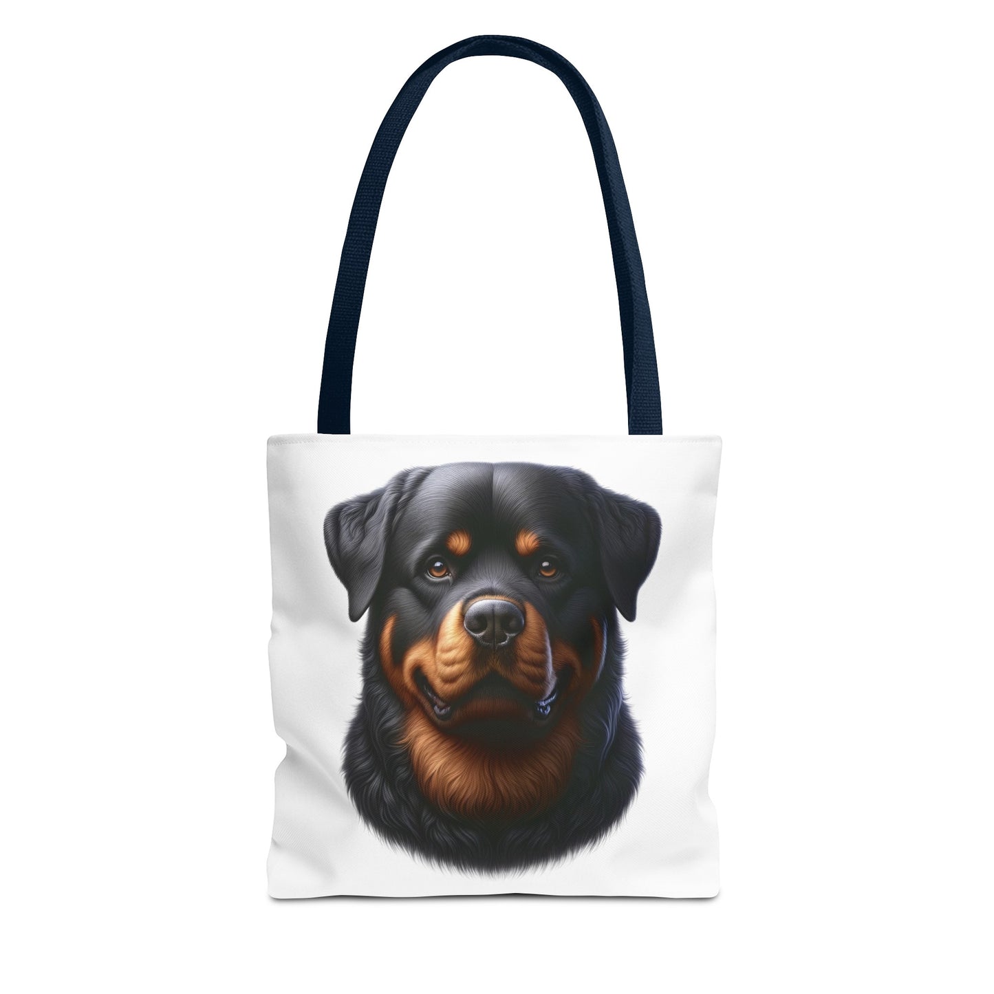 Rottweiler Realistic Illustration Tote Bag