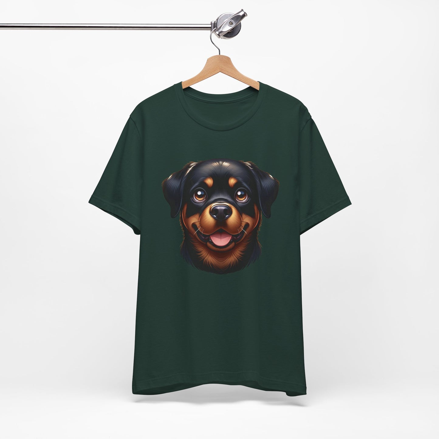 Rottweiler Cartoon Graphic Tee