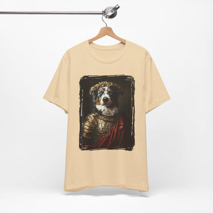 Australian Shepherd Roman Emperor Graphic Tee