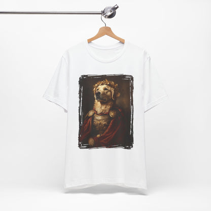 Golden Retriever Roman Emperor Graphic Tee