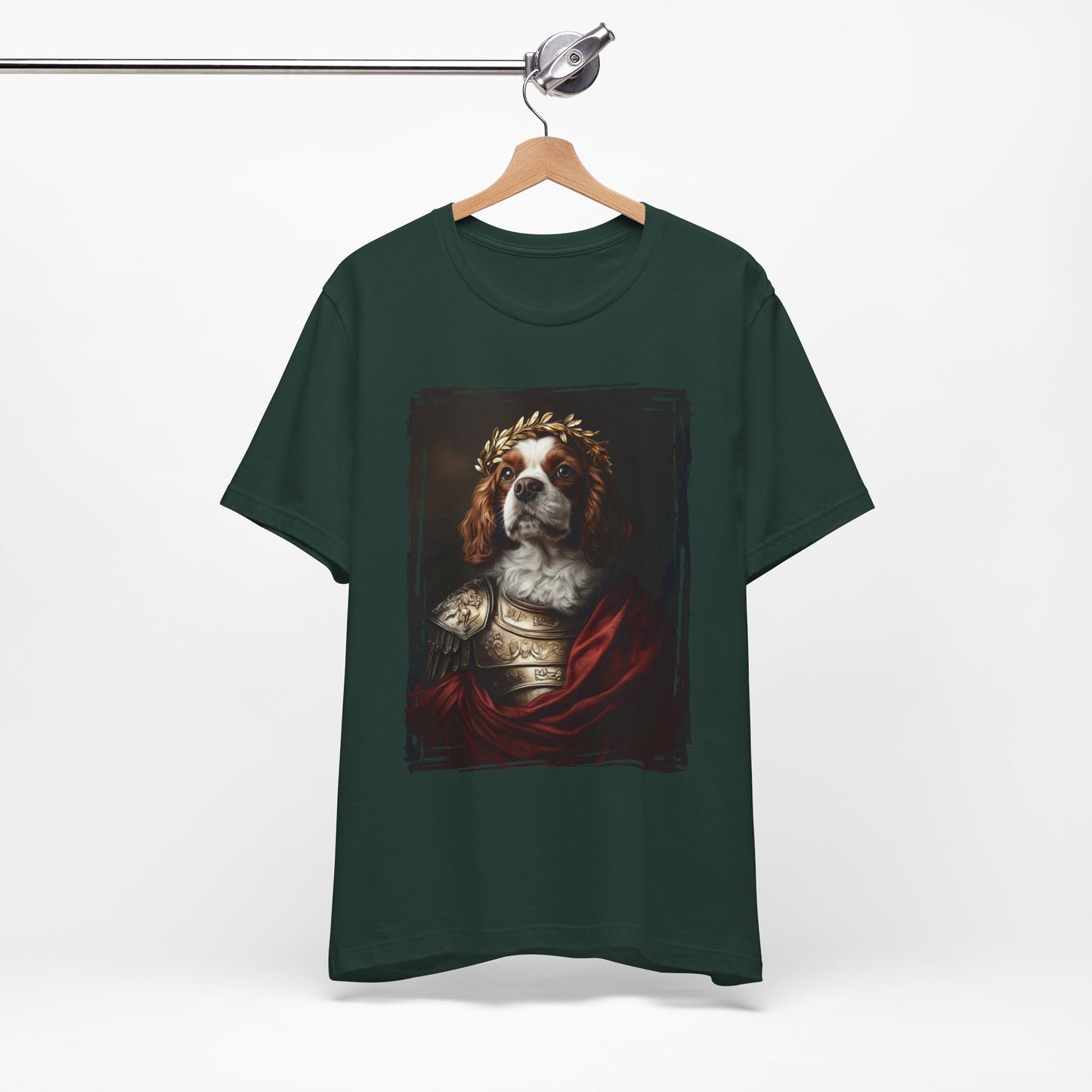 Cavalier King Charles Spaniel Roman Emperor Graphic Tee