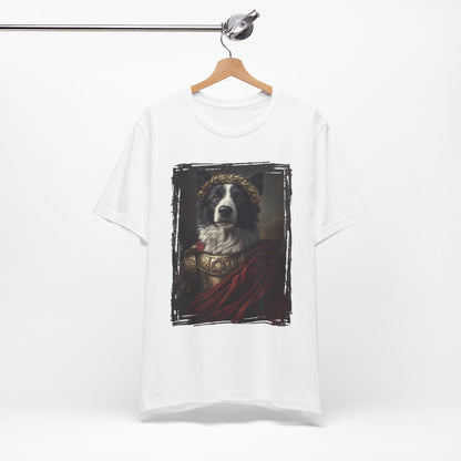 Border Collie Roman Emperor Graphic Tee