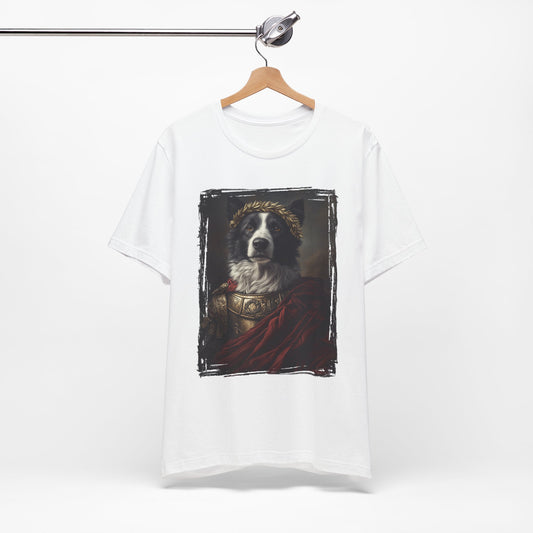 Border Collie Roman Emperor Graphic Tee