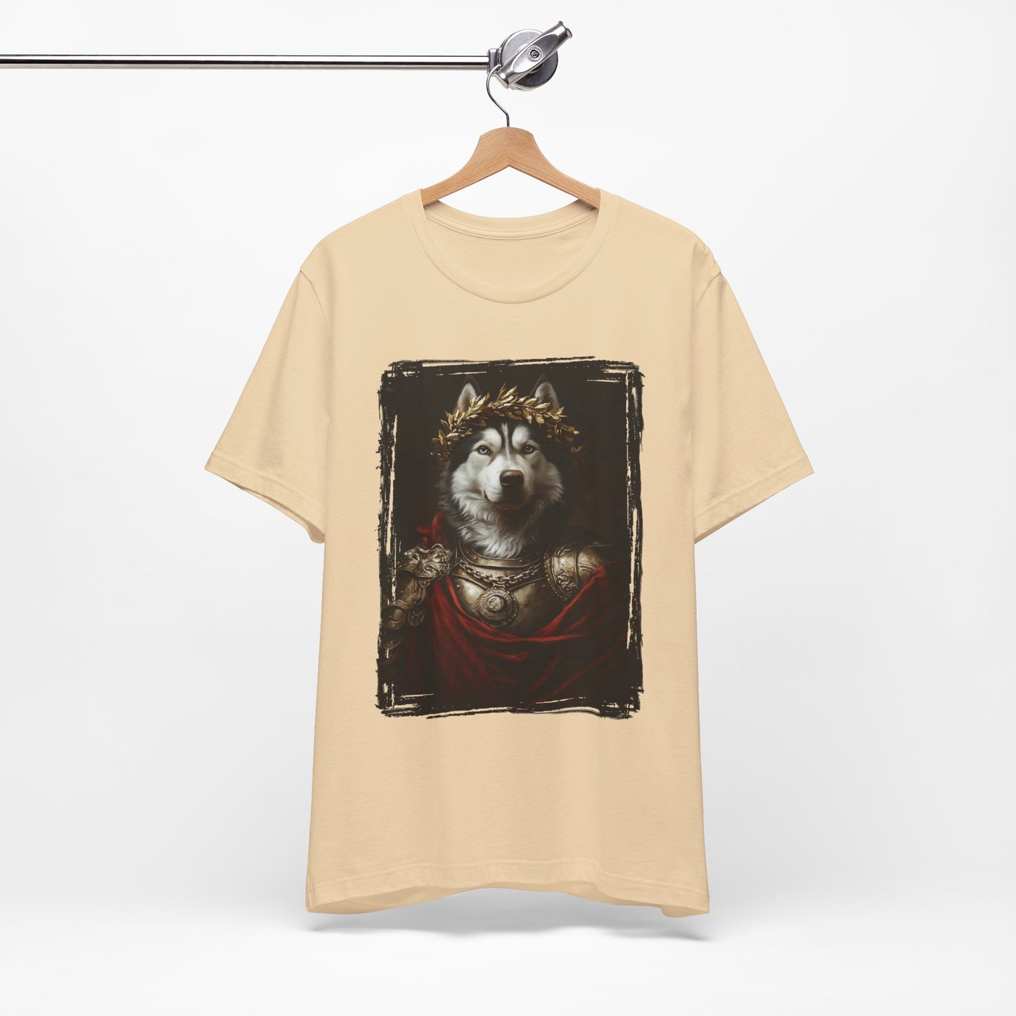 Siberian Husky Roman Emperor Graphic Tee