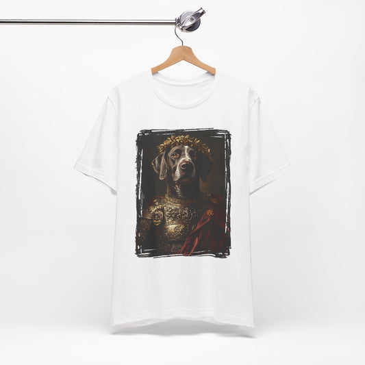 German Shorthaired Pointer Roman Emperor Graphic Tee