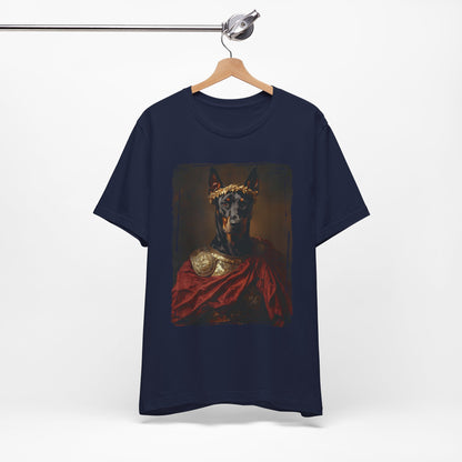 Doberman Pinscher Roman Emperor Graphic Tee