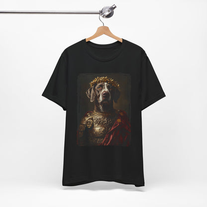 German Shorthaired Pointer Roman Emperor Graphic Tee