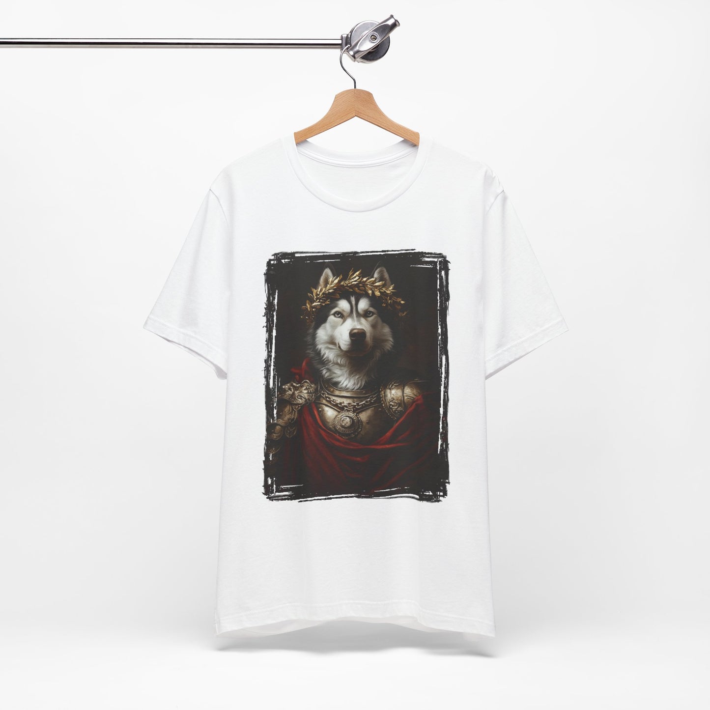 Siberian Husky Roman Emperor Graphic Tee