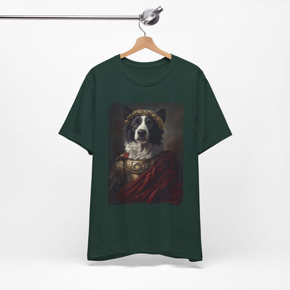 Border Collie Roman Emperor Graphic Tee