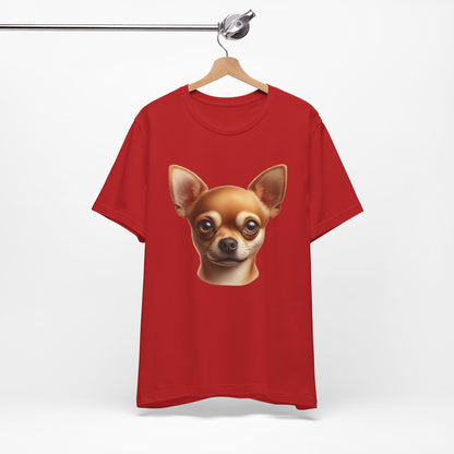Chihuahua Fawn Smooth Coat Realistic Graphic Tee