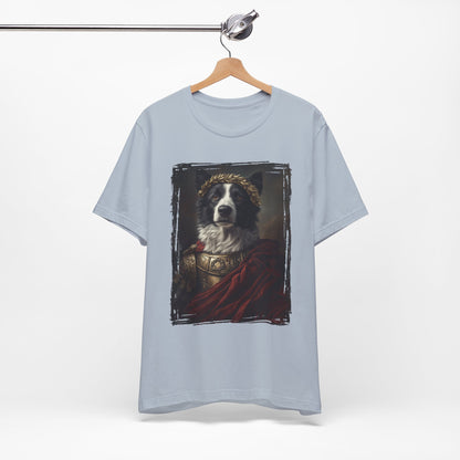Border Collie Roman Emperor Graphic Tee