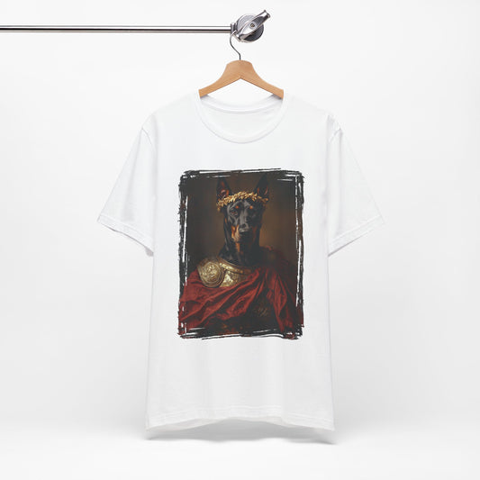 Doberman Pinscher Roman Emperor Graphic Tee