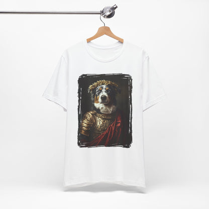 Australian Shepherd Roman Emperor Graphic Tee