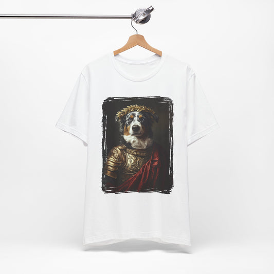 Australian Shepherd Roman Emperor Graphic Tee