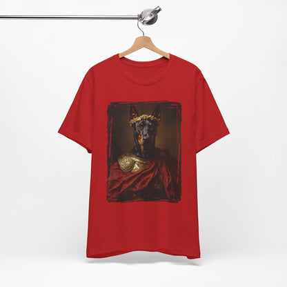 Doberman Pinscher Roman Emperor Graphic Tee