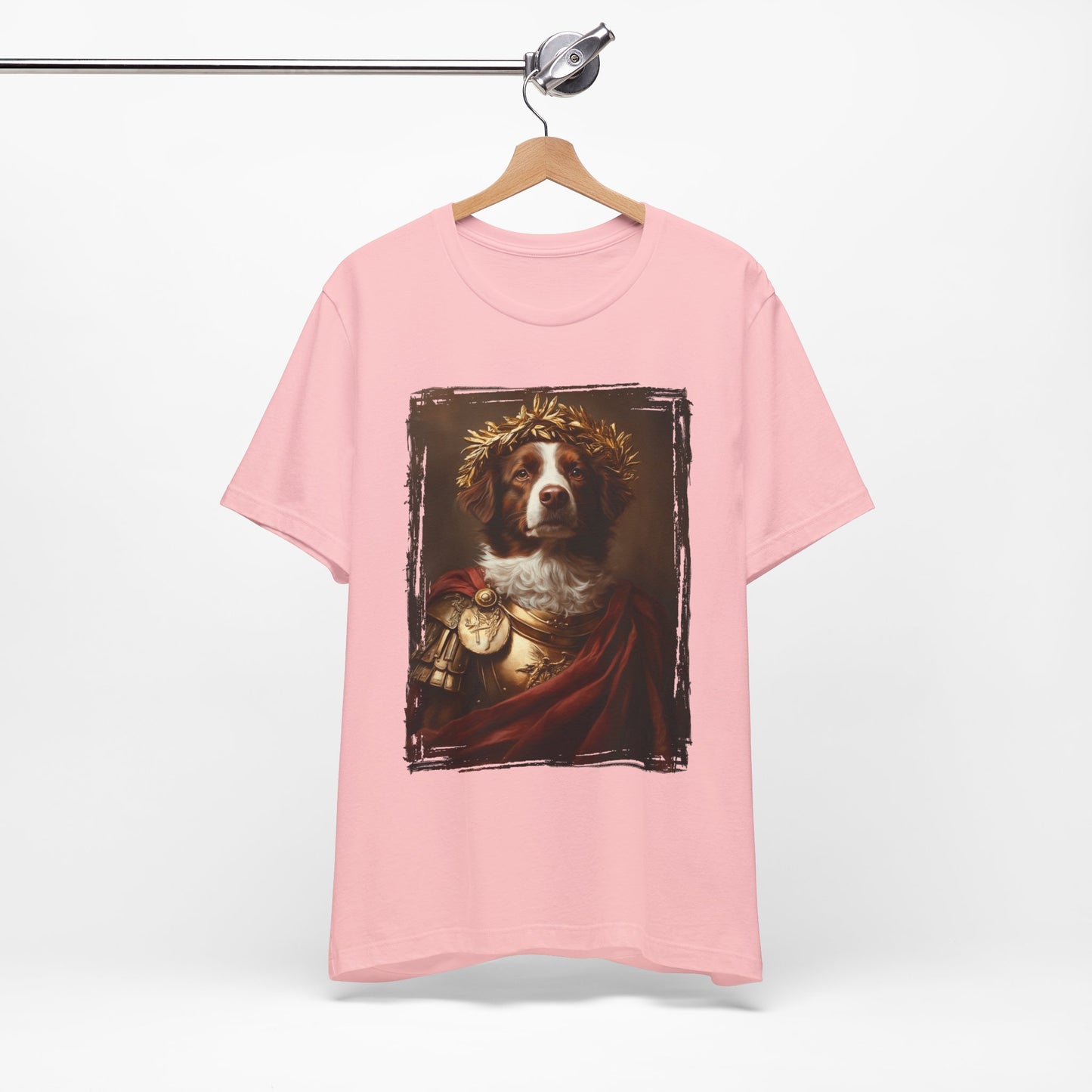 Brittany Spaniel Roman Emperor Graphic Tee