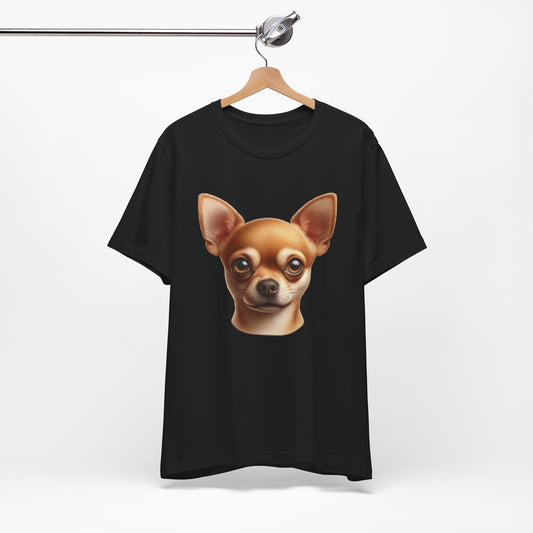 Chihuahua Fawn Smooth Coat Realistic Graphic Tee