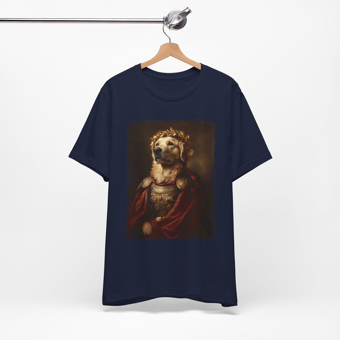 Golden Retriever Roman Emperor Graphic Tee