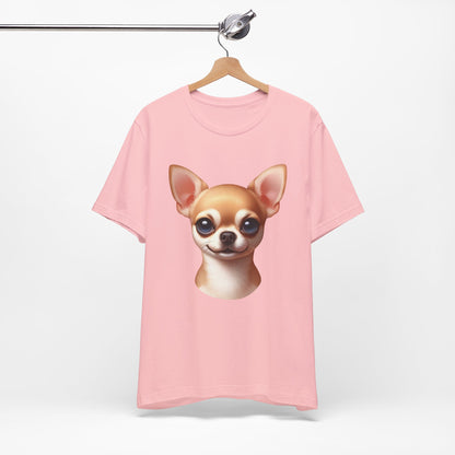 Chihuahua Fawn Smooth Coat Cartoon Graphic Tee