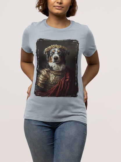 Australian Shepherd Roman Emperor Graphic Tee