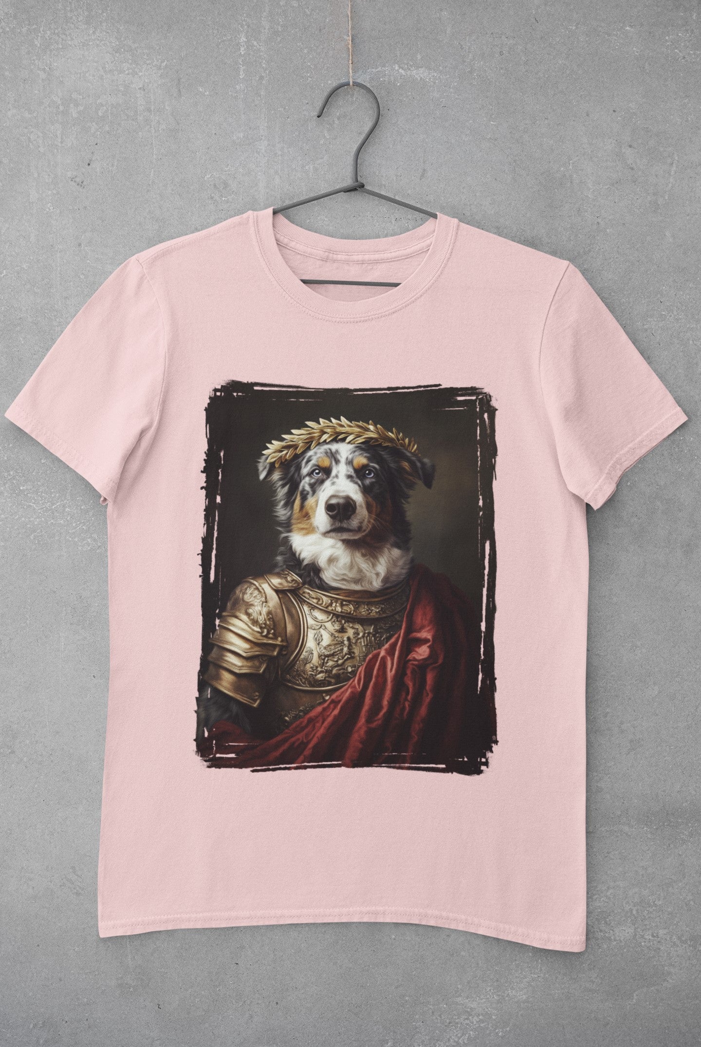 Australian Shepherd Roman Emperor Graphic Tee