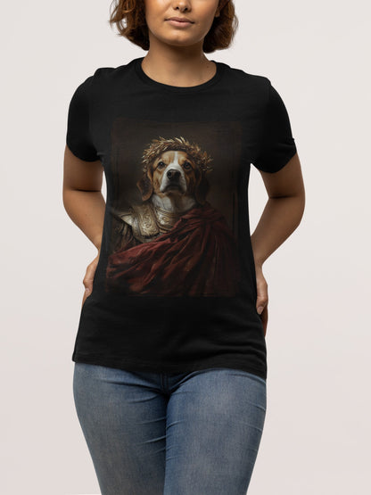 Beagle Roman Emperor Graphic Tee