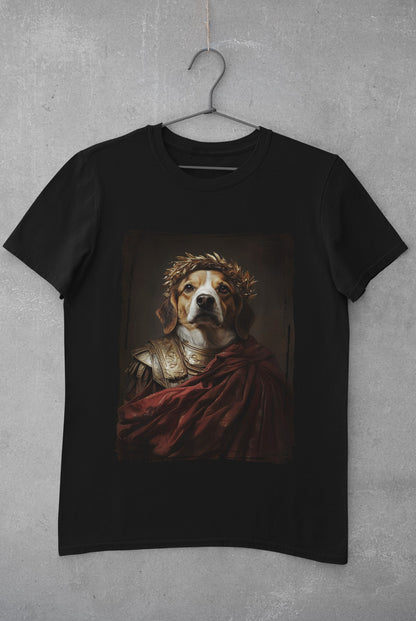 Beagle Roman Emperor Graphic Tee