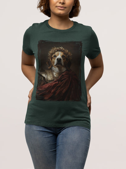 Beagle Roman Emperor Graphic Tee