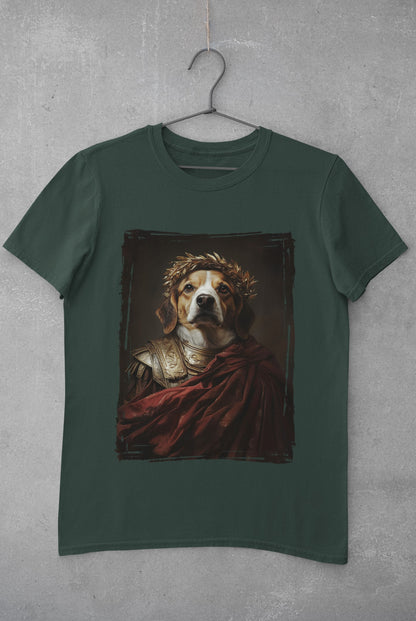 Beagle Roman Emperor Graphic Tee