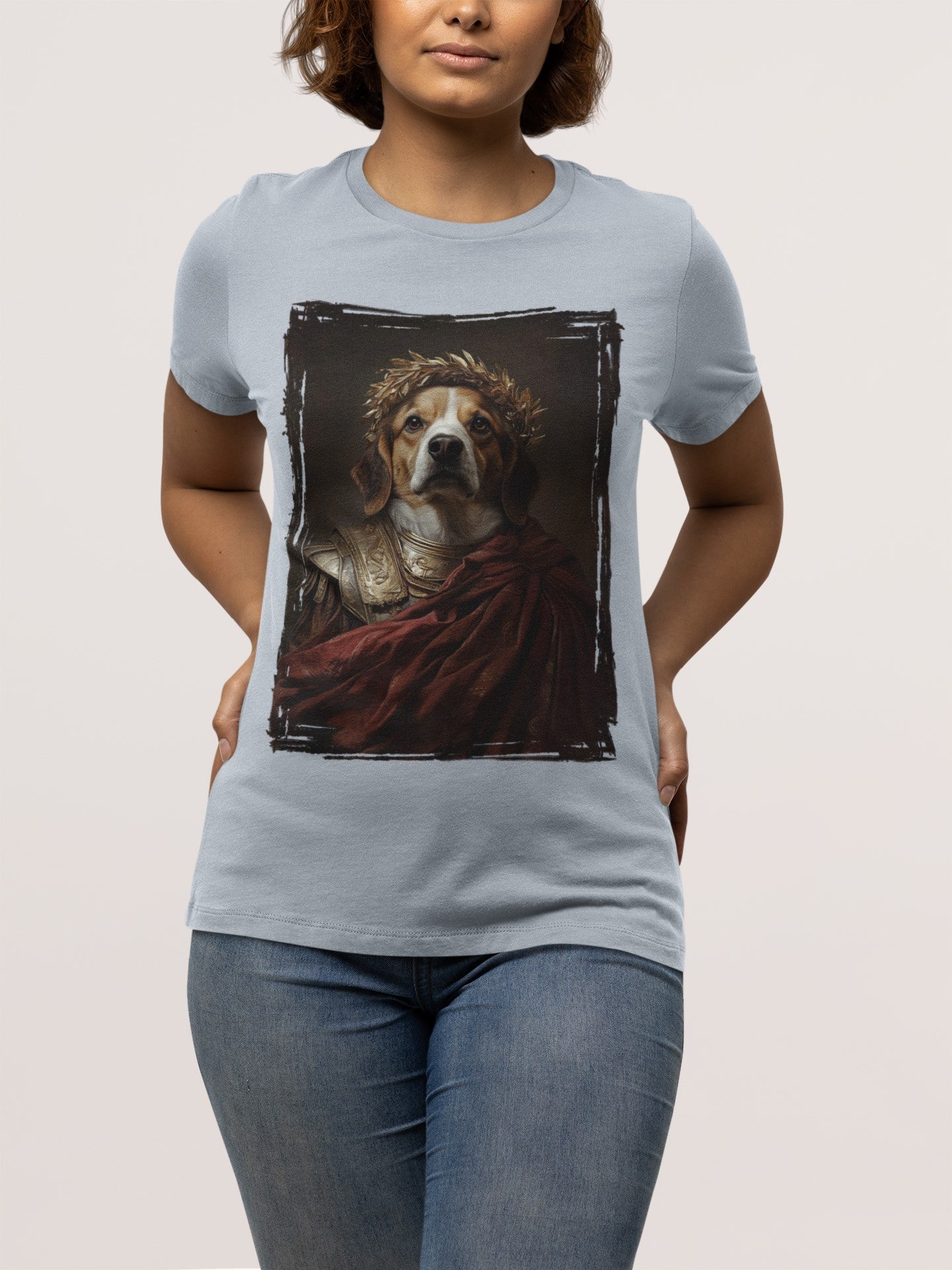 Beagle Roman Emperor Graphic Tee