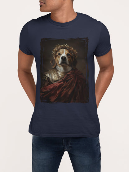 Beagle Roman Emperor Graphic Tee