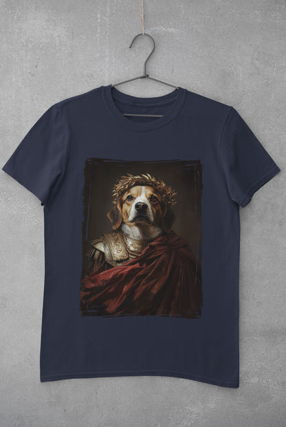 Beagle Roman Emperor Graphic Tee