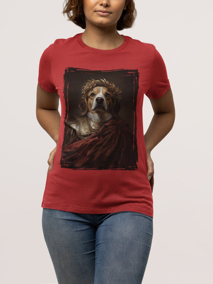 Beagle Roman Emperor Graphic Tee