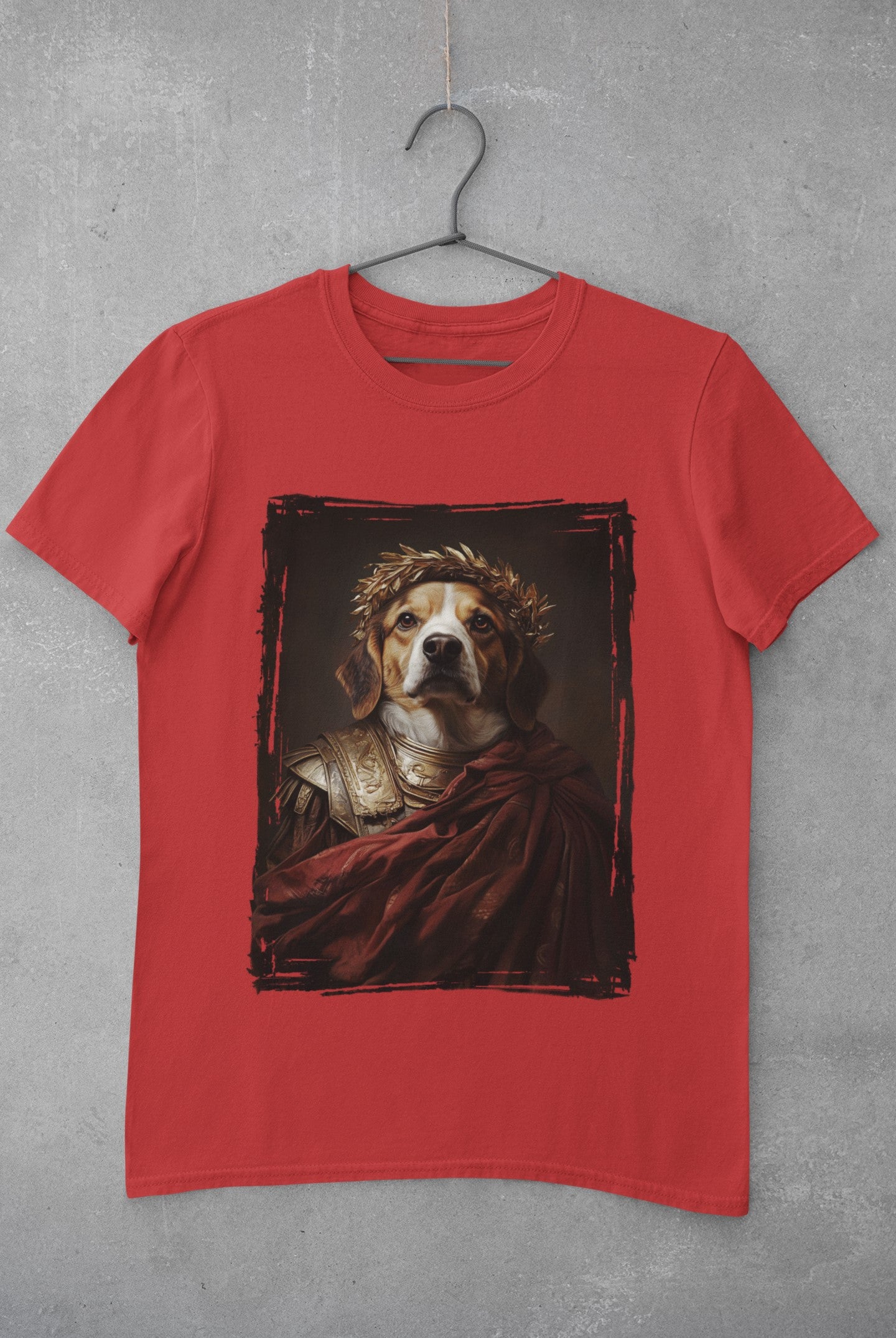 Beagle Roman Emperor Graphic Tee