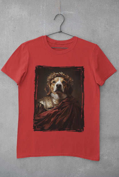 Beagle Roman Emperor Graphic Tee
